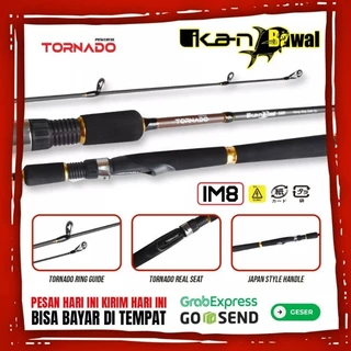 Jual Joran Tornado Violent dan Reel BC Lure Killer