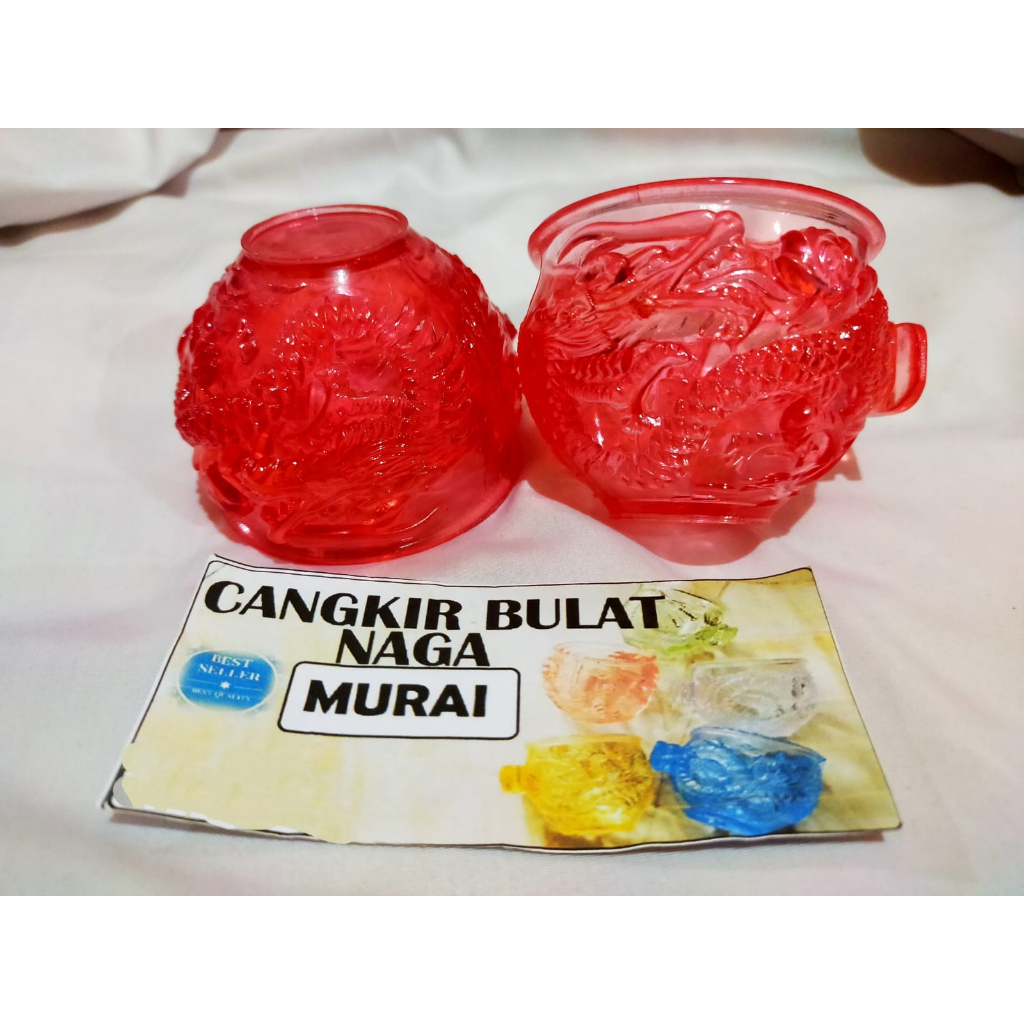 Jual Cangkir Cepuk Bulat Bermotif Naga Yang Elegan Harga Per Pcs Shopee Indonesia