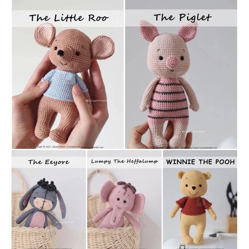 Jual Pola boneka rajut amigurumi lulupetite doll - BUKAN BONEKA JADI ...