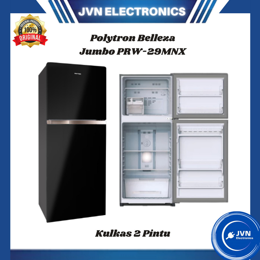 Jual Kulkas 2 Pintu Polytron Belleza Jumbo PRW-29MNX | Shopee Indonesia