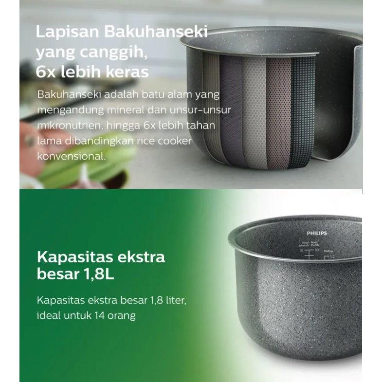 Jual Philips Inner Pot Panci Rice Cooker HD3111/33 HD 3111 untuk rice