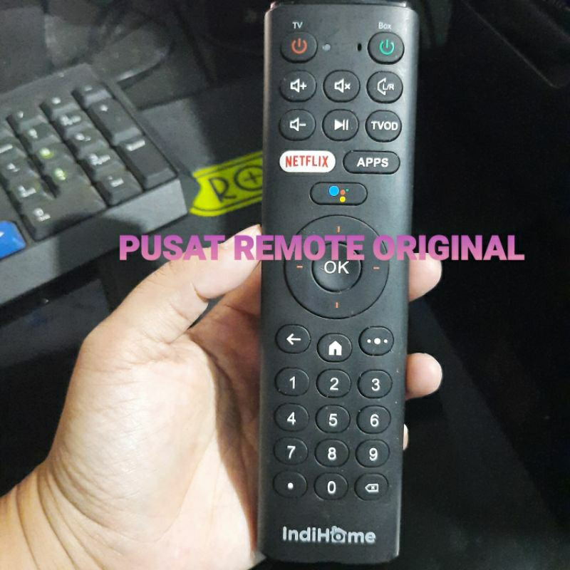 Jual REMOTE REMOT RECEIVER PARABOLA INDIHOM NETFLIX TERBARU ORIGINAL ...