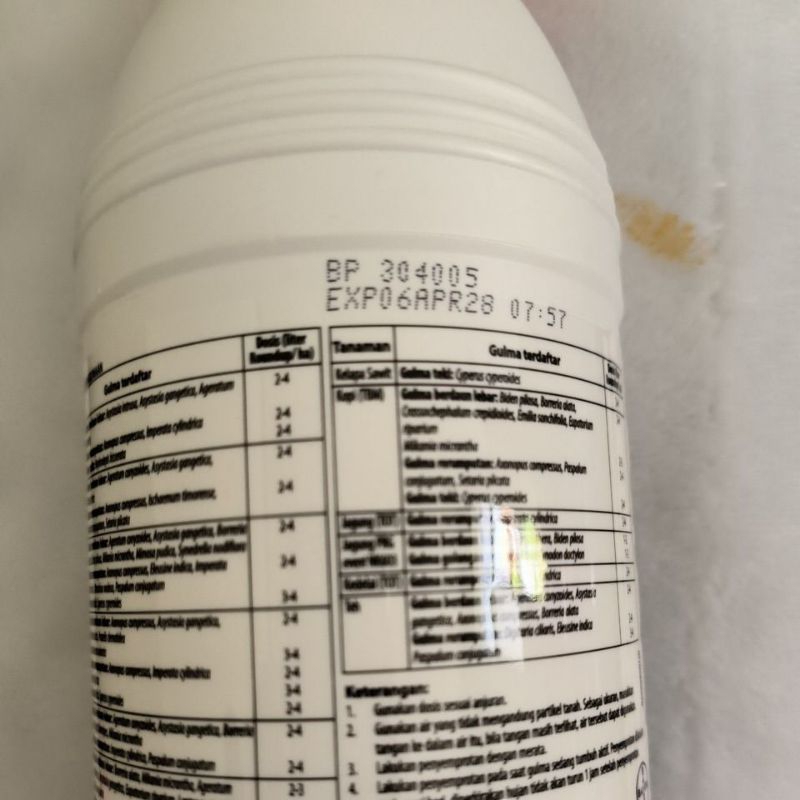 Jual ROUNDUP 1 Liter 486SL with Biosorb Technology Original Herbicide ...