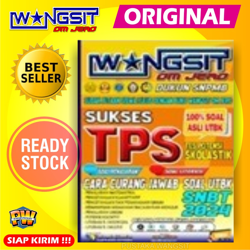 Jual Buku Paket Sukses Tps 2024 Buku Wangsit Utbk Snbt 2024 Shopee