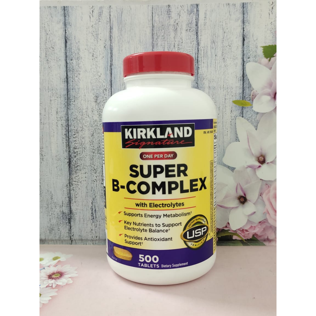 Jual Kirkland Super B-Complex 500 Tablets PROMO | Shopee Indonesia