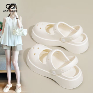 LIMITLESS Sandal Slop Wanita Terbaru 2025 INARA Kekinian Sendal Jelly Slip On Cewek โ Size 31 โ 40
