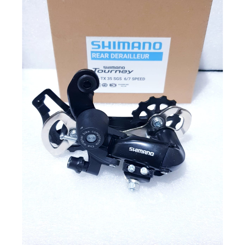 Jual Rear Derailleur RD Shimano Tourney TX 35 sepeda 6-7 Speed | Shopee ...