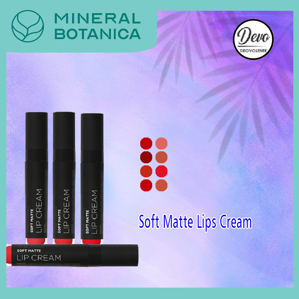 Jual DEVO/MINERAL BOTANICA Soft Matte Lips Cream/LIPS CREAM/MURAH ...