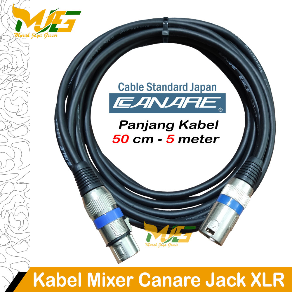 Jual Kabel Mixer Equalizer Crossover Aksessoris Jek Mic Audio Canare
