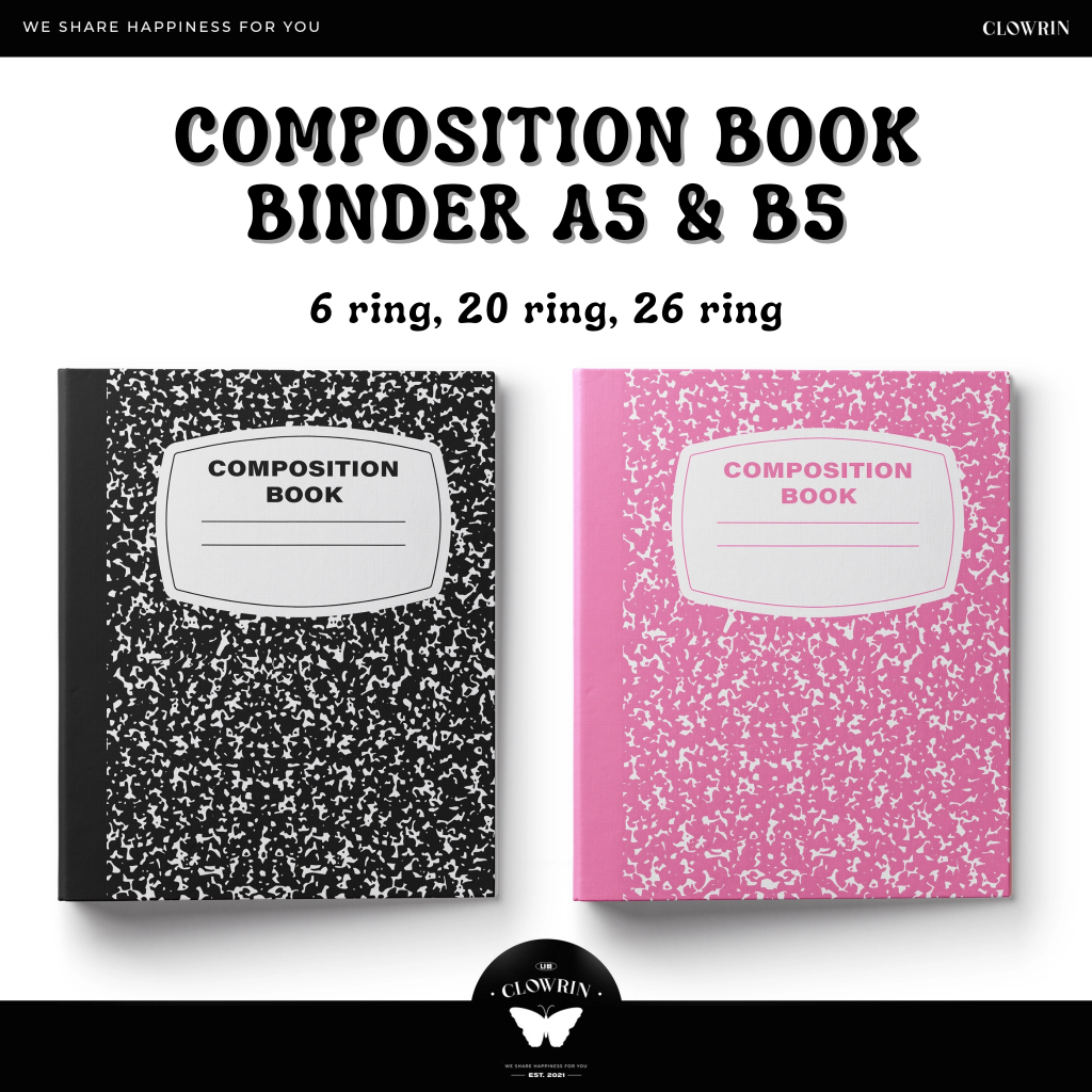 Jual BINDER COMPOSITION BOOK A5 & B5 | Shopee Indonesia