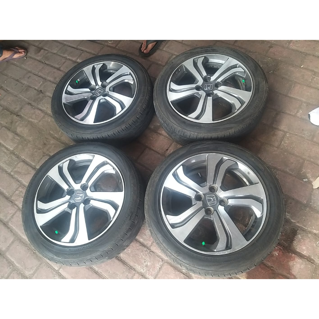 Jual VELG MOBIL SECOND STANDAR CITY RING 16 PCD 4X100 + BAN 185 55 R16 ...