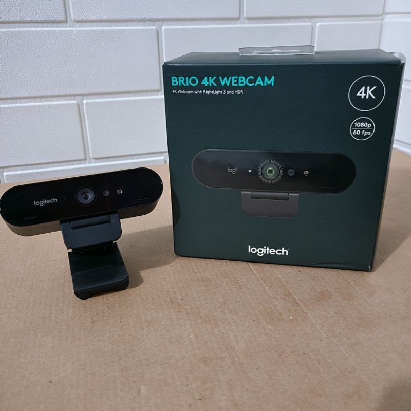 Jual Logitech Brio 4K Webcam Fungsi Normal No Kendala | Shopee Indonesia