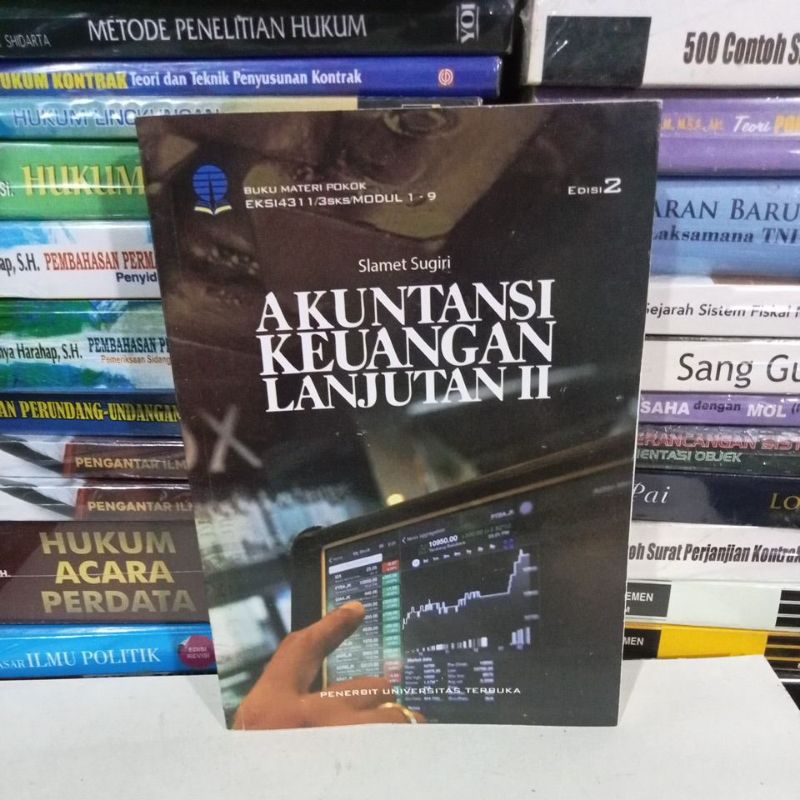 Jual Buku AKUNTANSI KEUANGAN LANJUTAN II. | Shopee Indonesia