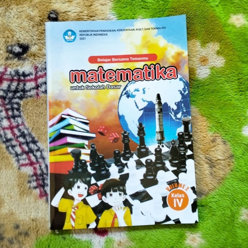 Jual Original Buku Belajar Bersama Temanmu Matematika Kelas 4 Sd Vol 1 2 Kurikulum Merdeka 1443