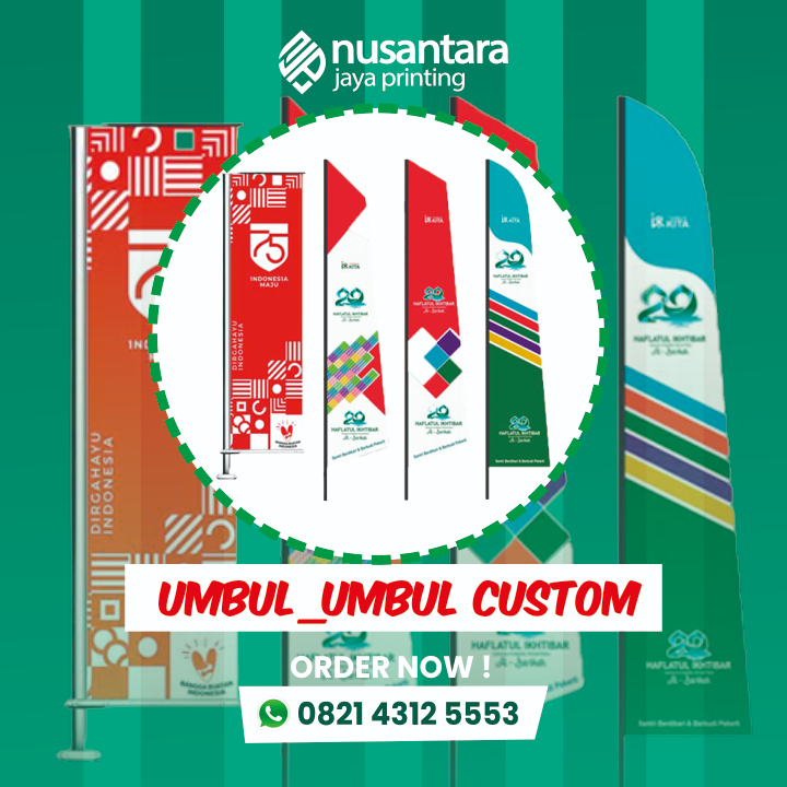 Jual CETAK UMBUL UMBUL KAIN | CETAK UMBUL UMBUL CUSTOM CEPAT | Shopee ...