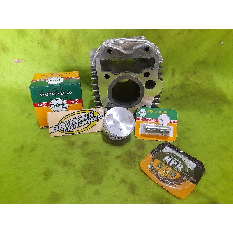Jual PAKET BORE UP BLOK KARISMA KHARISMA SUPRA X 125 PISTON 53/53.5/54/54.5/55 CRANKCASE STD