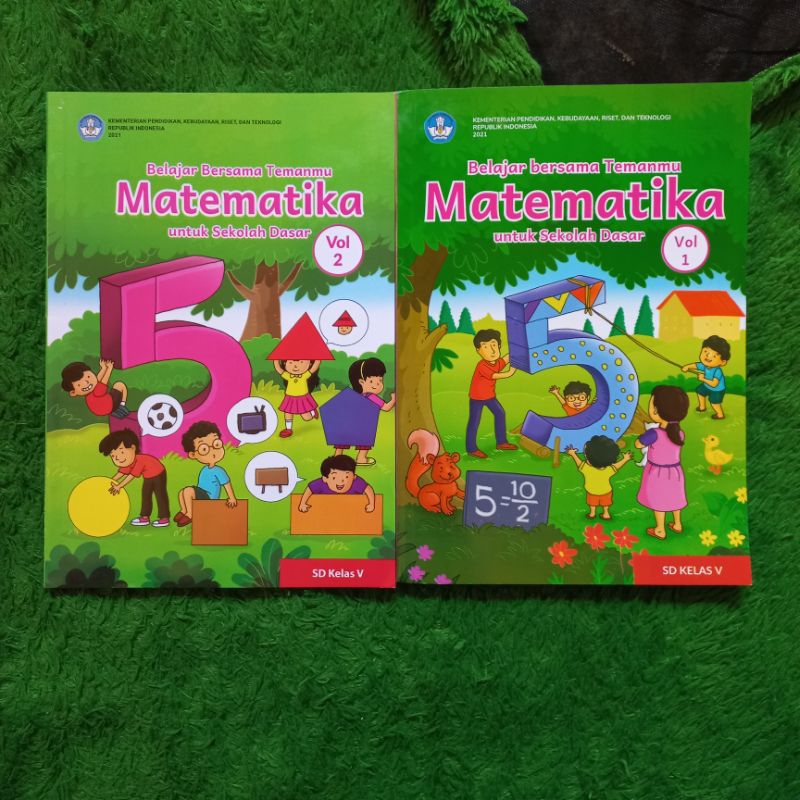 Jual ORIGINAL BUKU MATEMATIKA KELAS 5 SD VOL 1 2 KURIKULUM MERDEKA ...