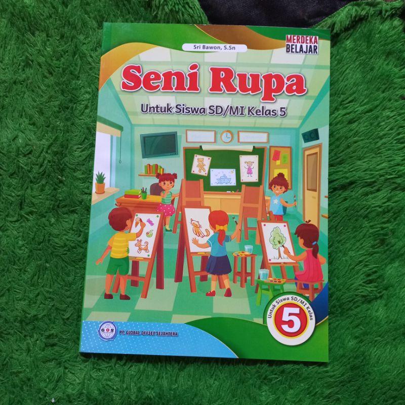 Jual ORIGINAL BUKU SENI RUPA KELAS 5 SD KURIKULUM MERDEKA | Shopee ...