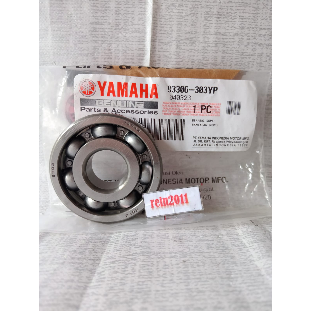 Jual BEARING LAHER GEAR GIR RASIO NMAX 6303 ASLI ORI YAMAHA 93306 303YP ...