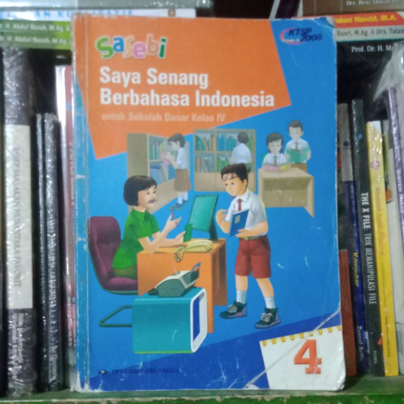 Jual Sasebi 4 KTSP Untuk SD Kelas IV Hanif Nurcholis Erlangga Saya ...