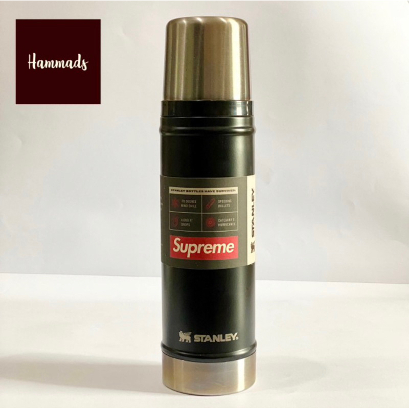 Jual Supreme x Stanley 20 Oz Vacuum Insulated Bottle Black