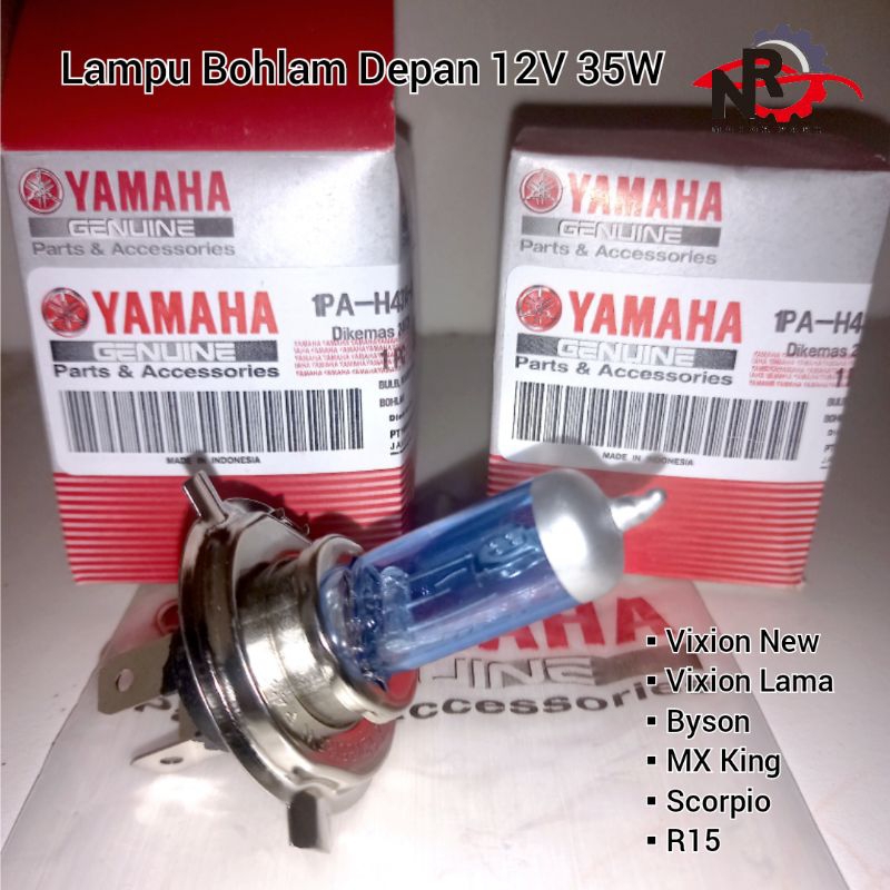 Jual Lampu Bohlam 12V 35W Yamaha Vixion Scorpio Byson MX King R15