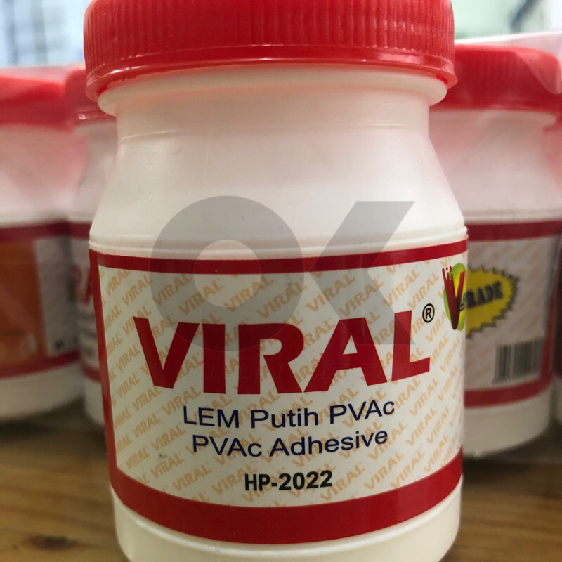 Jual Lem Putih PVAc Merek VIRAL 150gr | Shopee Indonesia