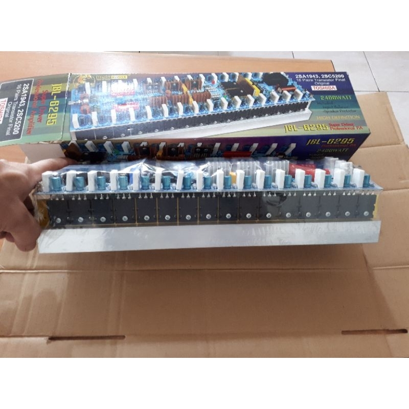 Jual SUPER DRIVER POWER PROFESSIONAL AMPLIFIER SUBWOOFER JBL6295 TR