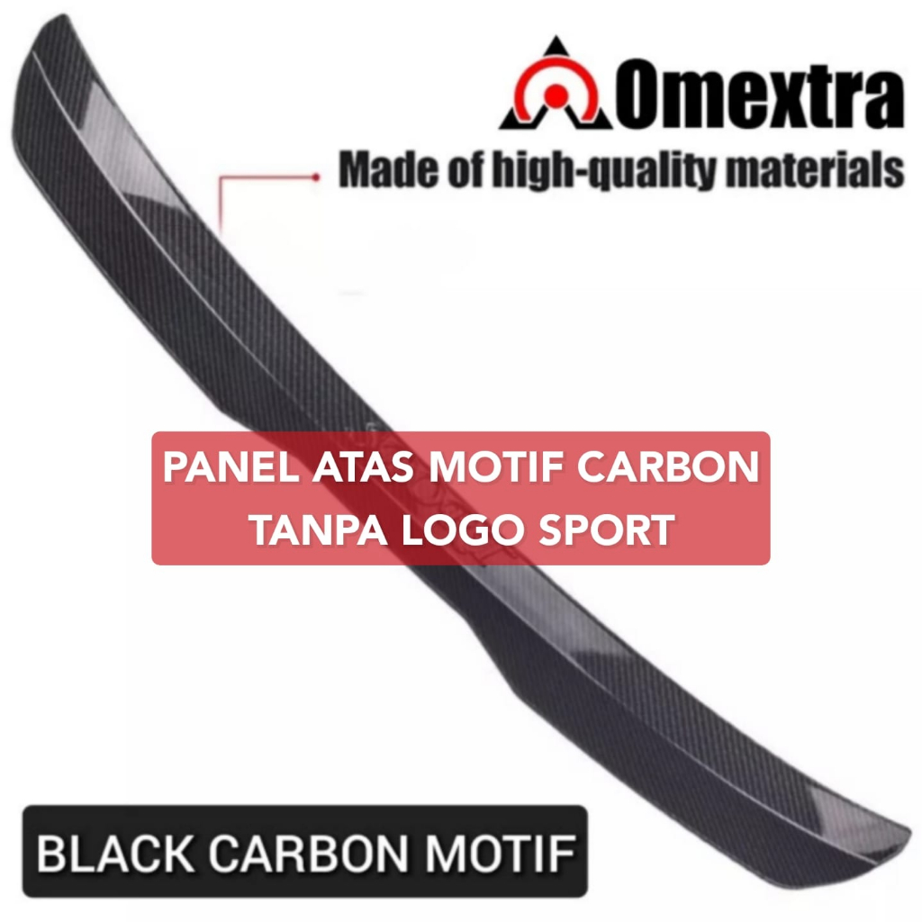 Jual Rear Spoiler Wing Extension Omextra Spoiler Mobil Hatchback ...