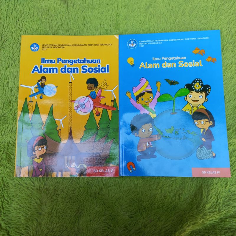 Jual ORIGINAL BUKU ILMU PENGETAHUAN ALAM DAN SOSIAL IPAS KELAS 4 5 SD ...