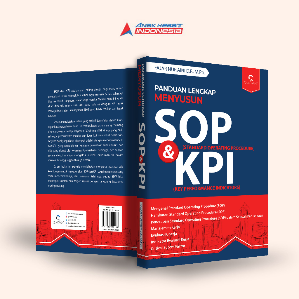 Jual Buku Panduan Lengkap Menyusun Sop Dan Kpi | Shopee Indonesia