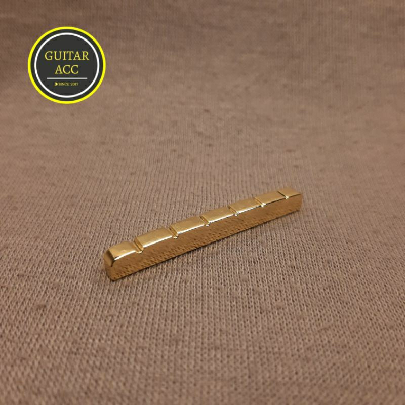 Capotasto In Ottone Per Chitarra Elettrica 43 Mm - Per Stratocaster E Telecaster - Foto 5