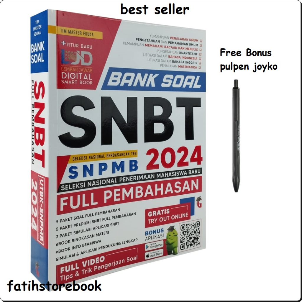 Jual Buku Snbt 2024 Snbt 2024 Buku Snbt Buku Sbmptn Buku Tps