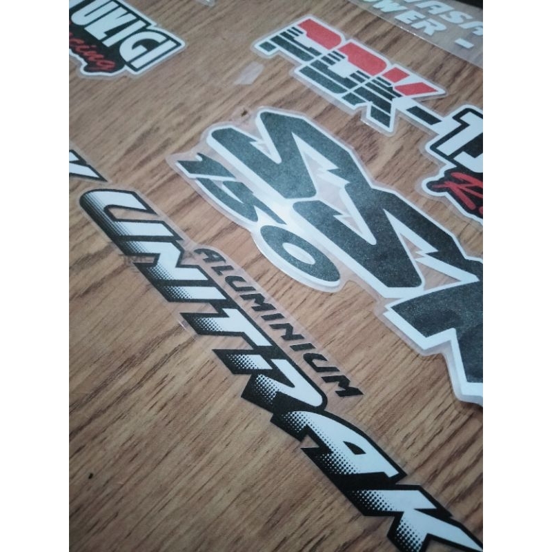 Jual sticker striping kawasaki ninja KRR SSR transparan bisa riquest ...