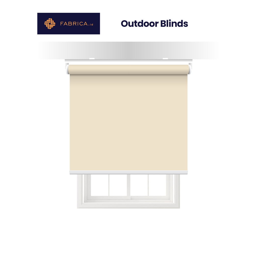 Jual Fabrica Roller Outdoor Blinds (60) Tirai Jendela Gulung Luar