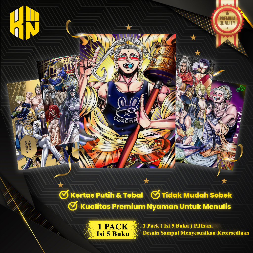Jual Ken Ind Buku Tulis Sekolah Custom Tema Record Of Ragnarok