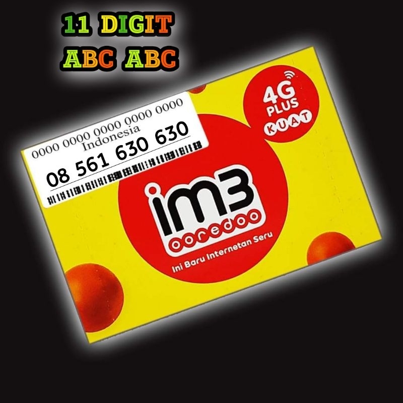 Jual NOMOR CANTIK INDOSAT 11 DIGIT ABC ABC | Shopee Indonesia