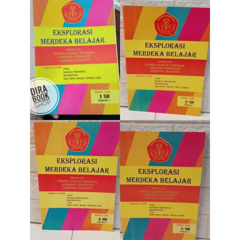 Jual buku soal EKSPLORASI KUMER kelas 1/2/3/4/5/6 Kurikulum Merdeka