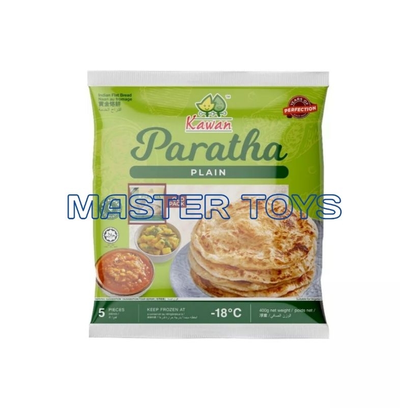 Jual Kawan Paratha Plain 400g Isi 5 Pcs Roti Paratha Plain Roti India ...