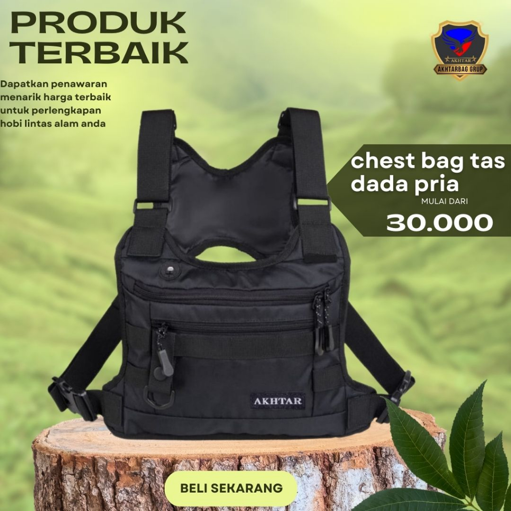 Jual CHEST BAG TAS DADA TACTICAL SPORTY CASUAL TAS ROMPI SERBAGUNA ...
