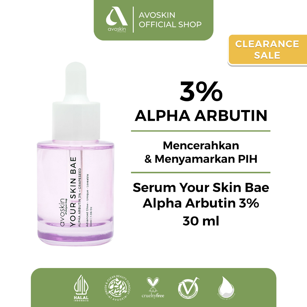 Jual [READY STOCK EXP 2025] Avoskin Your Skin Bae Alpha Arbutin 3% ...