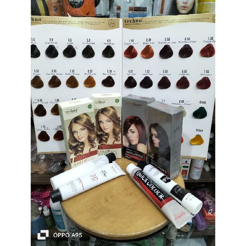 Jual Techno profesional hair color | Shopee Indonesia