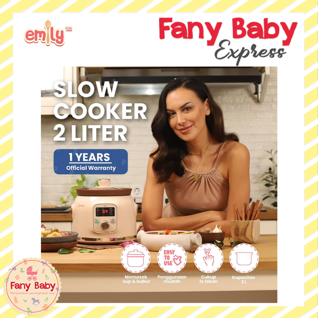 Jual EMILY SLOW COOKER 2LT / ESC32001 Shopee Indonesia
