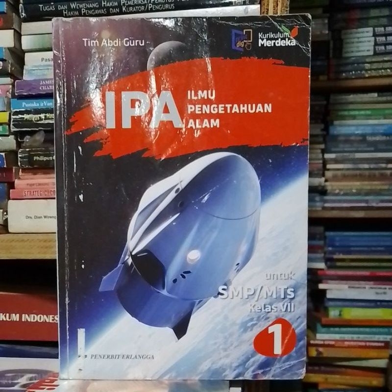 Jual IPA ILMU PENGETAHUAN ALAM SMP/MTS Kelas 7 Kurikulum Merdeka ...