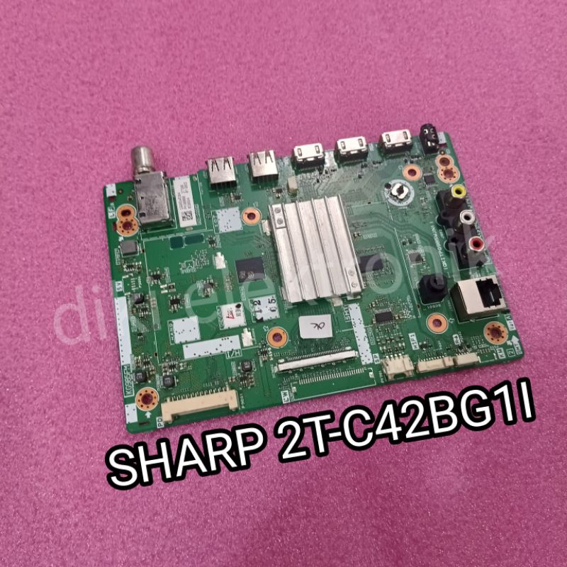 Jual MAINBOARD TV SHARP 2T-42BG1i MAINBOARD MOBO MOTHERBOARD MB ...