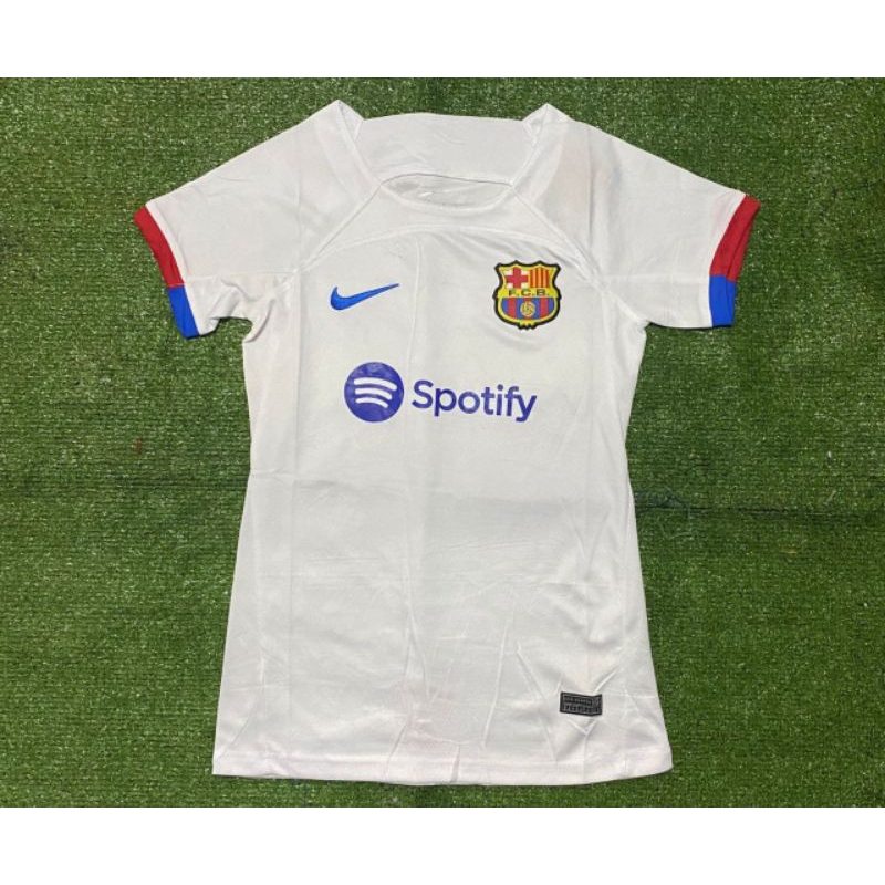 Jual Jersey Bola Barcelona Away Ladies Grade Ori 2023/2024 | Shopee ...