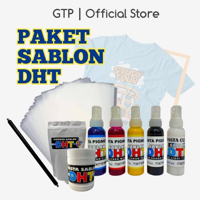 Jual Paket Sablon DTF DHT Canon Shopee Indonesia