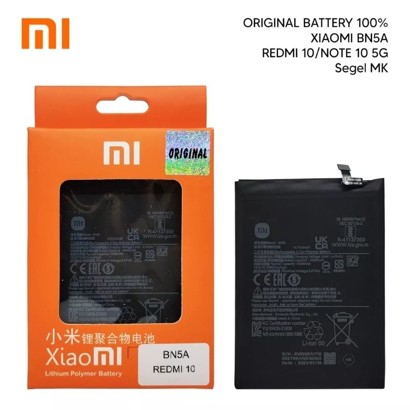 Jual Batre Baterai Xiaomi Poco M3 Pro 5g Original 100 Bn5a Batu Battery Batrei Batere Batrai 7605