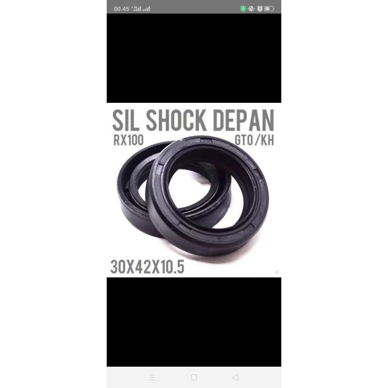 Jual SEAL SHOCK SOK RX 100 RX100 GTO KH AR125 SEPASANG ( WIF ) Shopee