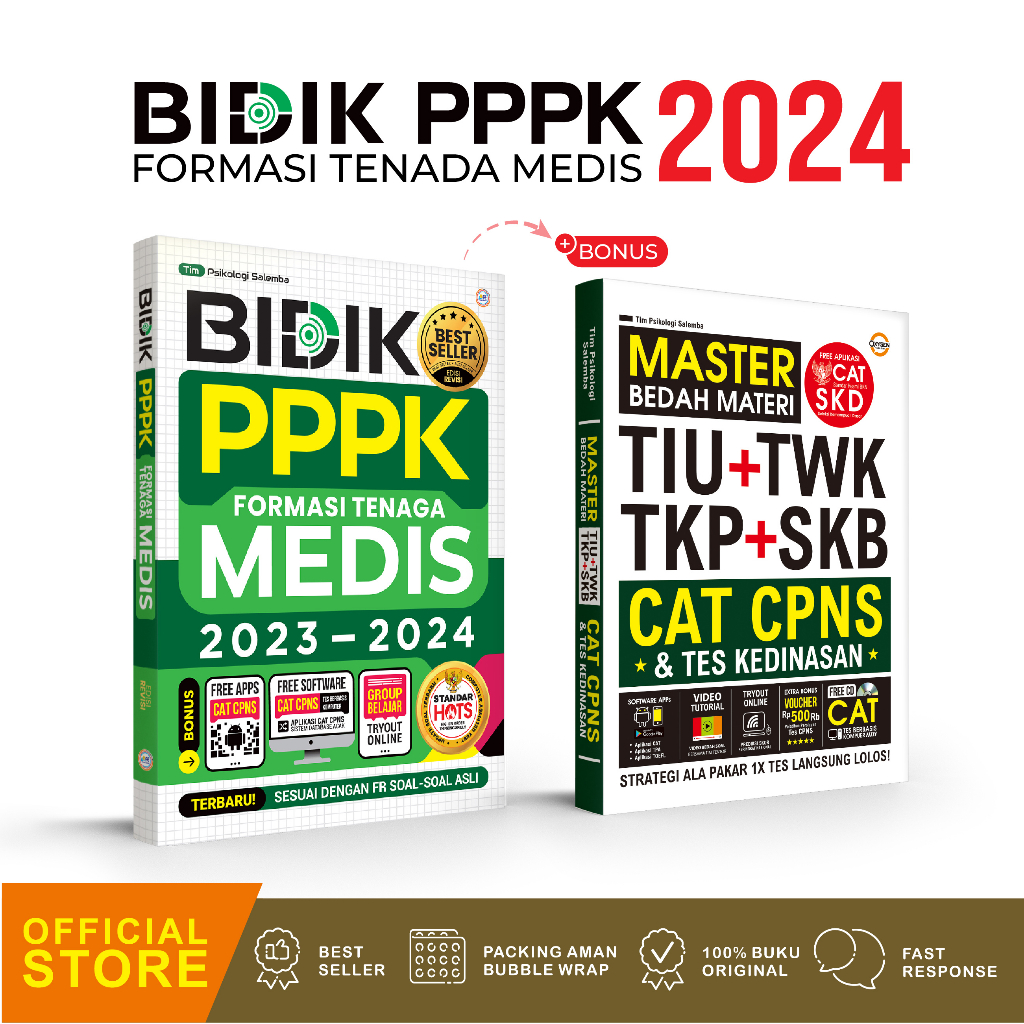 Jual Paket Buku Cpns Tenaga Medis Bidik Cpns Pppk Tenaga Medis Shopee Indonesia